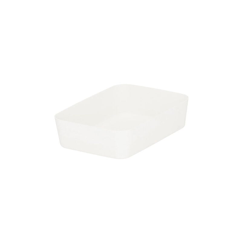foto del prodotto organizzatore per cassetto 13x18cm con inserimento multifunzionale, contenitore color crema