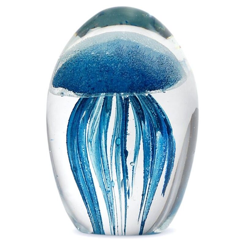 foto del prodotto origen signes grimalt regalo pisapapel pisapapel medusa pisapapes blue 7x7x10cm 10153