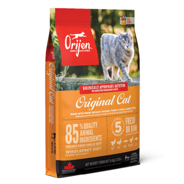 foto del prodotto orijen original cat food 5,4 kg croccantini per gatti 1 ordine scegli lo sconto bzr5 bzr20 200 punti fedelt 