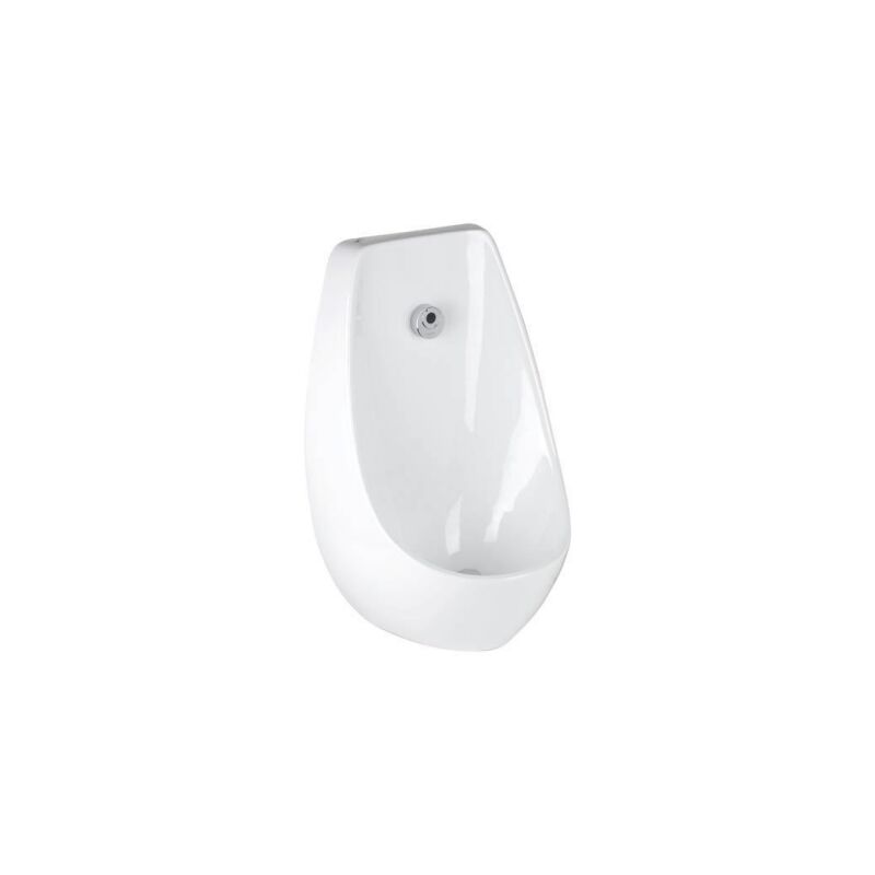 foto del prodotto orinatoio elettronico in ceramica con alimentatore da rete 230v serie style idral 02524 r bianco ceramica