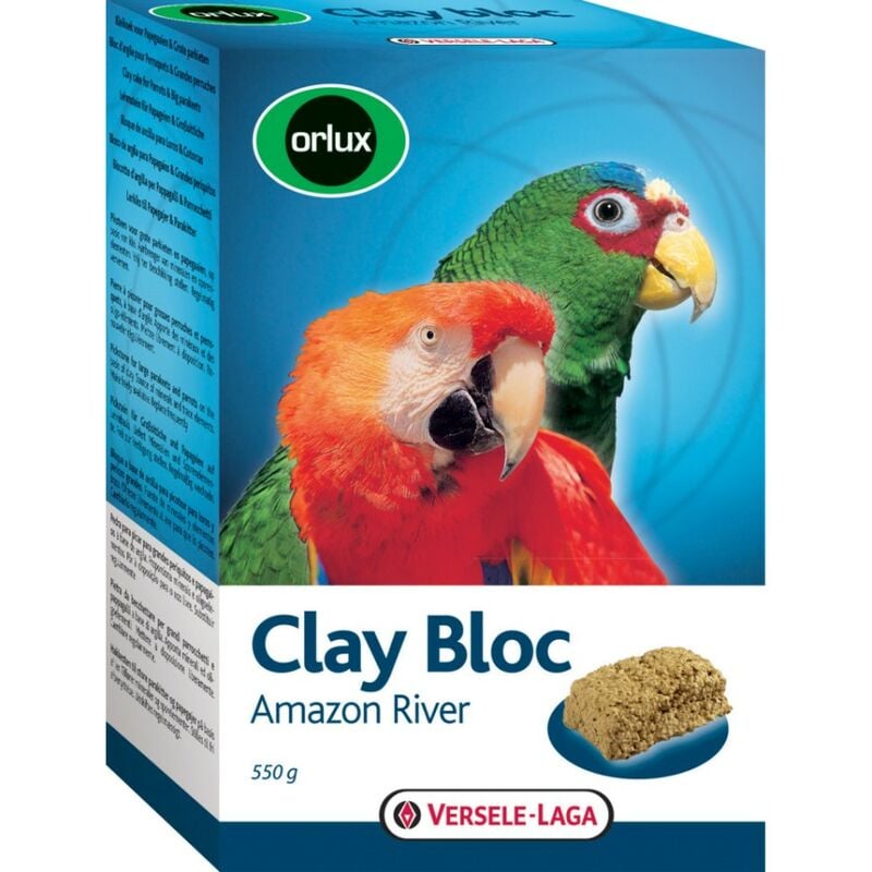 foto del prodotto orlux clay bloc amazon river 0,6 kg
