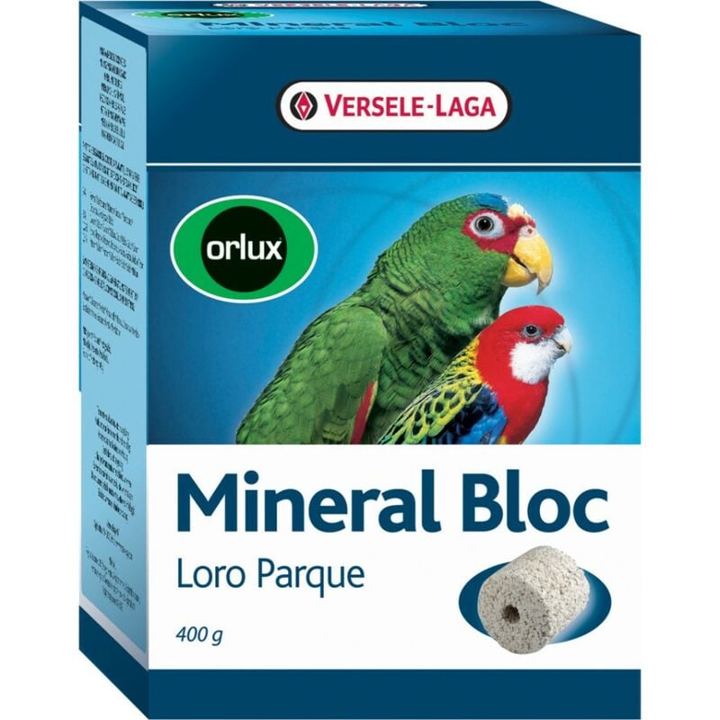 foto del prodotto orlux mineral bloc loro park 0,4 kg