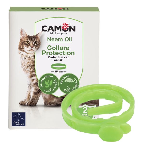 foto del prodotto orme naturali collare barriera per gatti 35 cm antiparassitario per gatti 1 ordine scegli lo sconto bzr5 bzr20 200 punti fedelt 