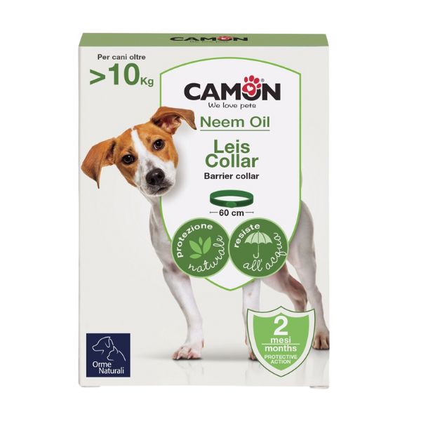 foto del prodotto orme naturali leis collar - 60 cm - antiparassitario per cani - 1 ordine scegli tra bzr5 / bzr20 + 200 pt fedeltà