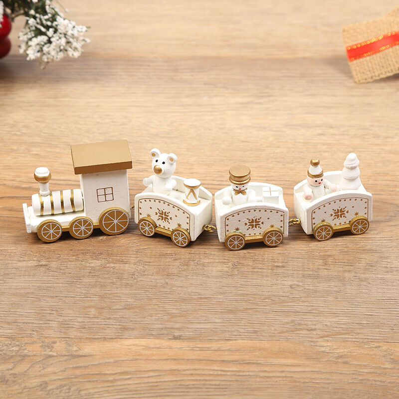 foto del prodotto ornamento di natale in legno e plastica, trenino, decorazioni natalizie per la casa, regali di natale, natale 2023, capodanno 4 