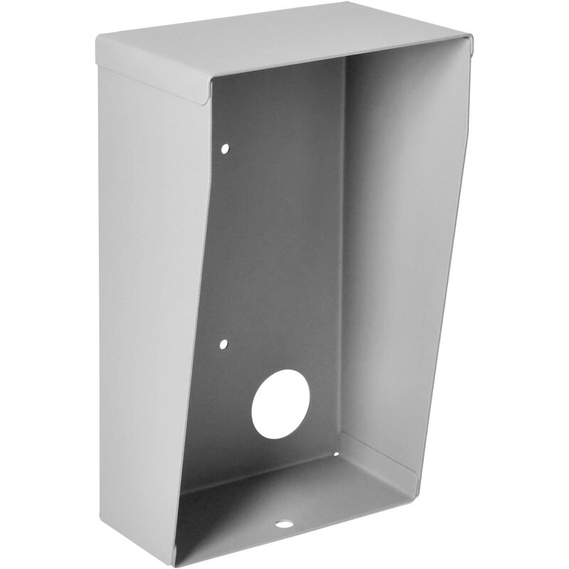 foto del prodotto orno or dom rl 901dn g tetto di protezione antipioggia 202 x 120 x 82 mm montaggio in superficie compatibile con citofoni fossa tetto di protezione 
