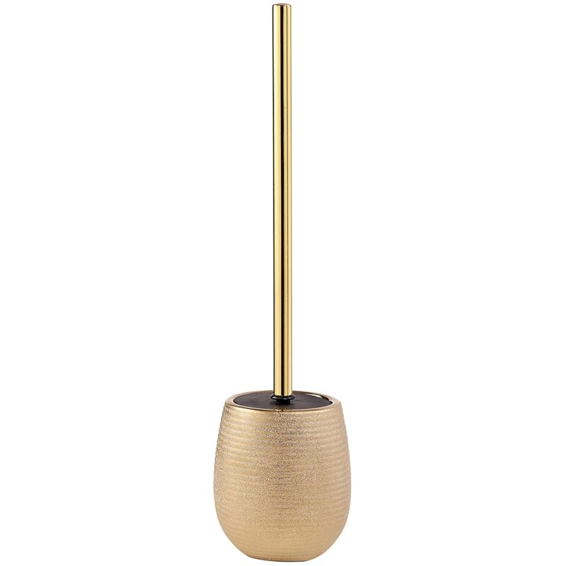 foto del prodotto oro, g astrid scopino wc da appoggio, dimensioni 47x11,5x11,5 cm peso 0,648 kg, scopettino bagno in ceramica, anni di garanzia 2, design r s, unica