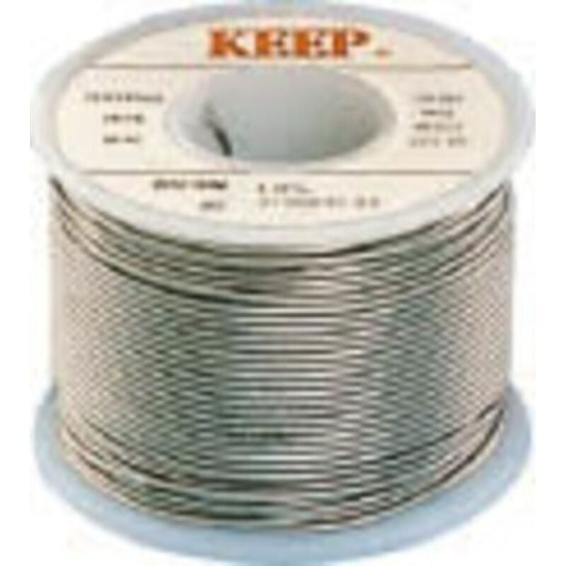 foto del prodotto orobica store - confezione bobina stagno 60 40 500gr 1,0 mm elcart cod. 070005500