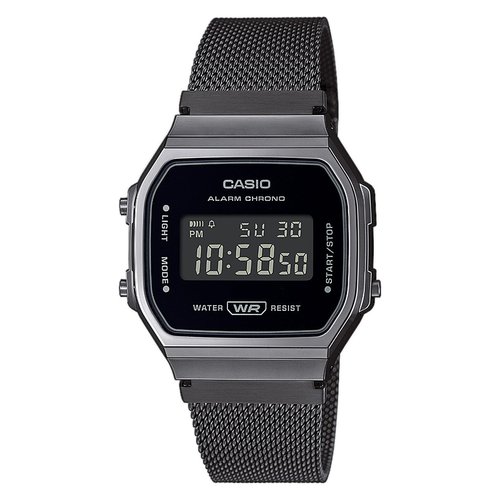 foto del prodotto orologio casio a168wemb 1bef vintage iconic gray