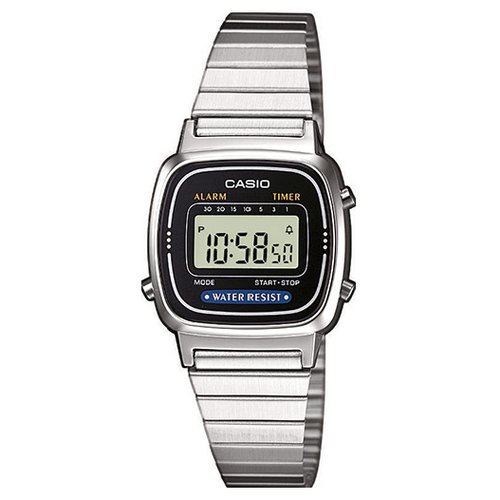foto del prodotto orologio casio collection la670wea 1ef acciaio