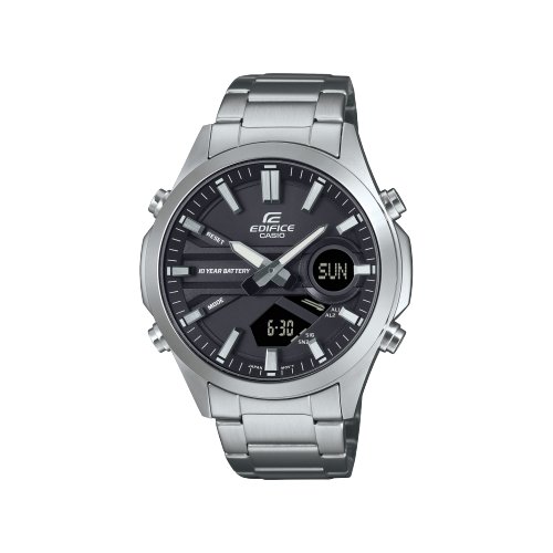foto del prodotto orologio casio efv c120d 1aef edifice silver e black
