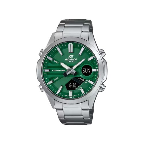 foto del prodotto orologio casio efv c120d 3aef edifice silver e green