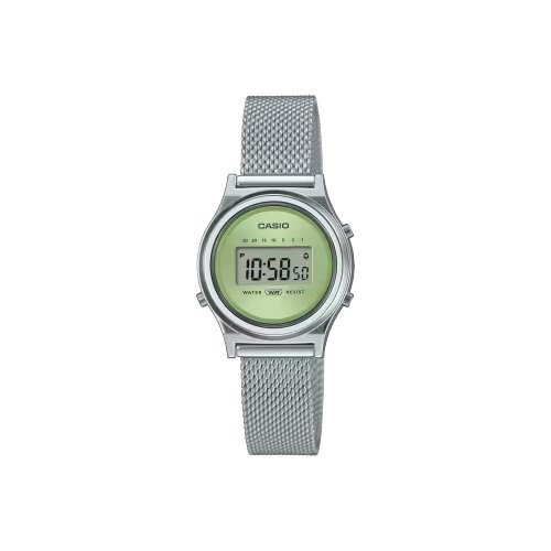 foto del prodotto orologio casio la700wem 3aef mini silver e green
