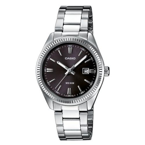 foto del prodotto orologio casio ltp 1302pd 1a1veg collection inox e black