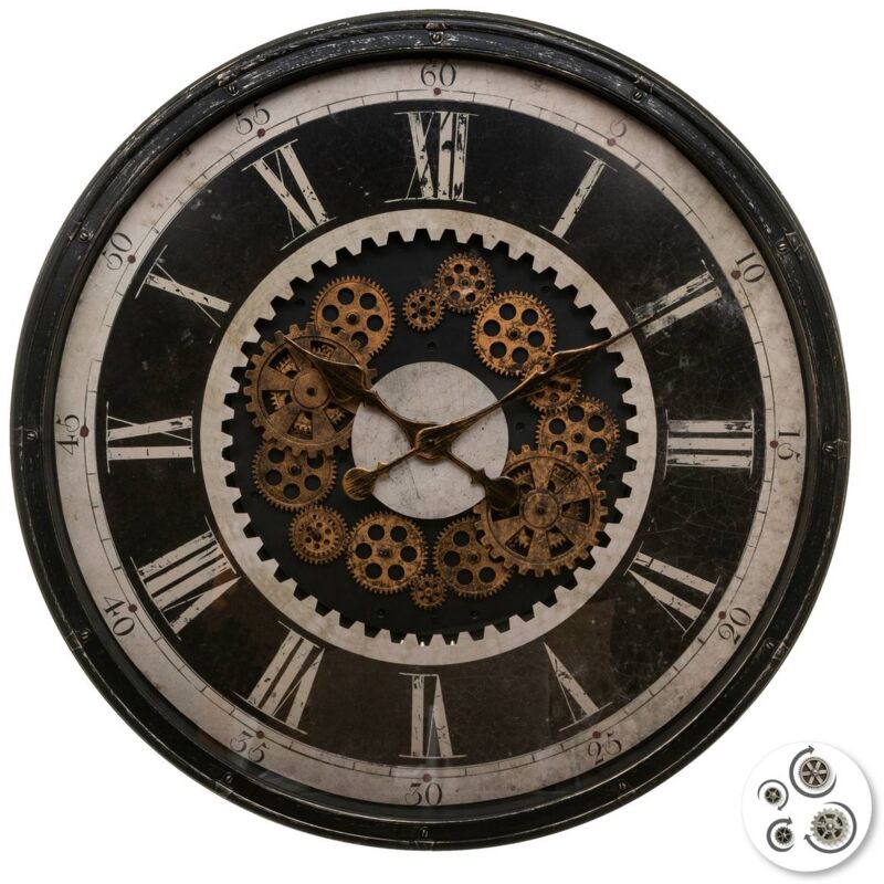 immagine 0 del prodotto orologio charly nero d76cm atmosphera cr ateur d int rieur
