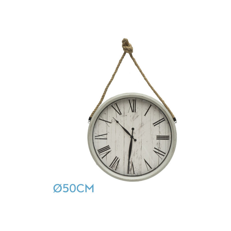 foto del prodotto orologio da parete de zaman white 50d w/sword hands