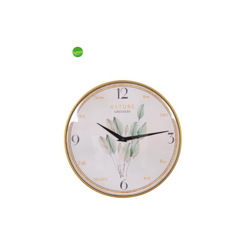 foto del prodotto orologio da parete dimo 30,5cm greenery