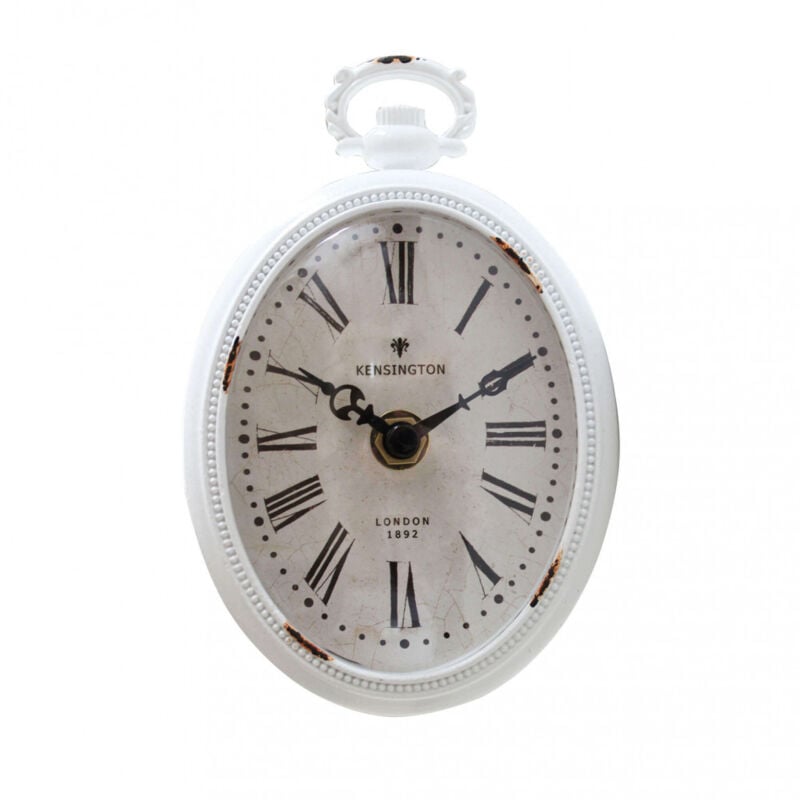 foto del prodotto orologio da parete in acciaio,vetro cm 9,8x4,5x15,3 headley