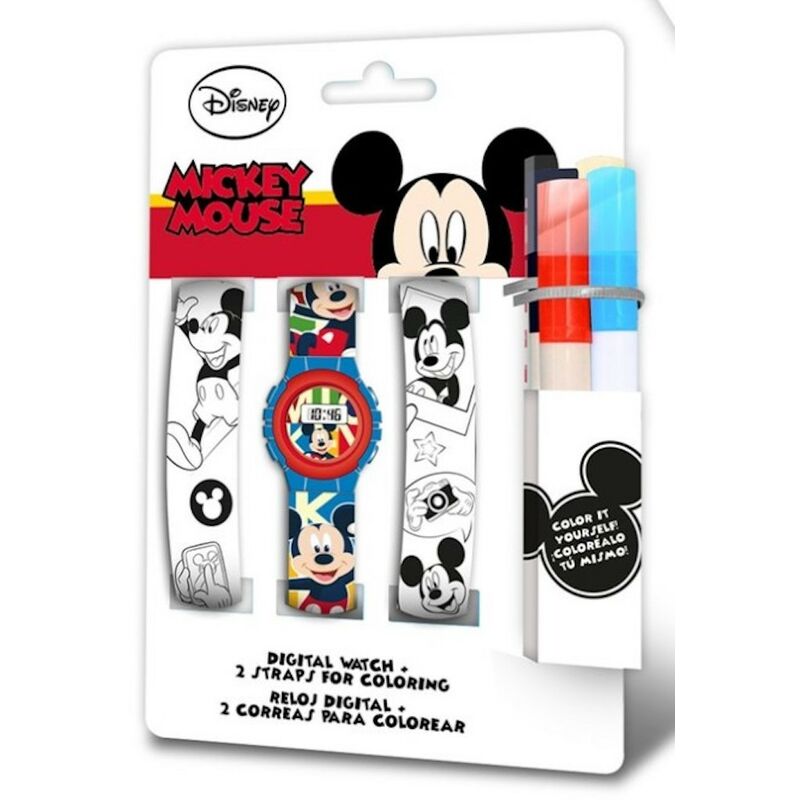 foto del prodotto orologio da polso mickey mouse multicolor