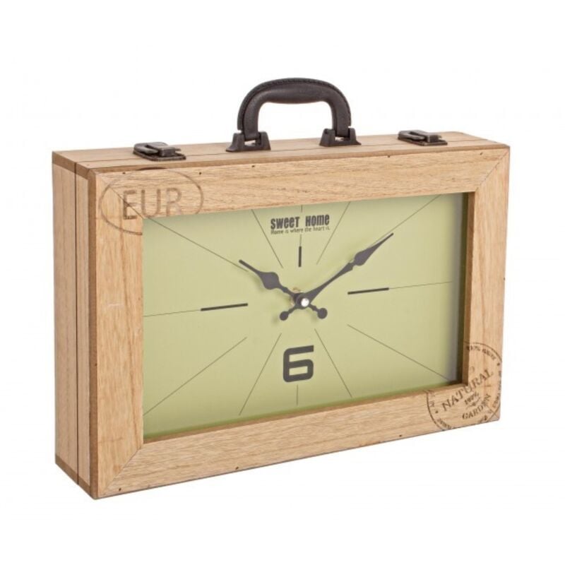foto del prodotto orologio da tavolo life rett in mdf h 36x8x25.5 cm