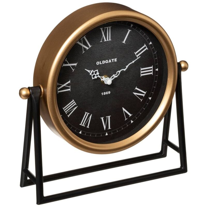 foto del prodotto orologio da tavolo luca nero 26x26cm atmosphera cr ateur d int rieur