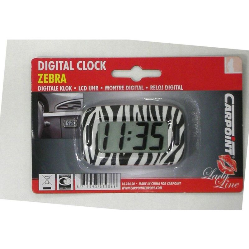 foto del prodotto orologio digitale zebrato