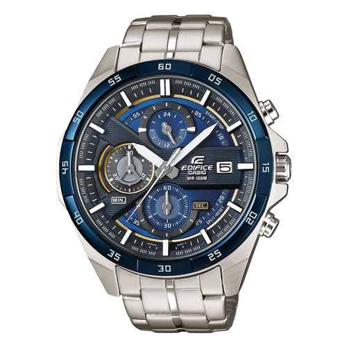 foto del prodotto orologio edifice classic blu e inox efr 556db 2avuef