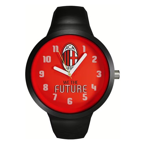 foto del prodotto orologio lowell mn480kr2 milan black e red