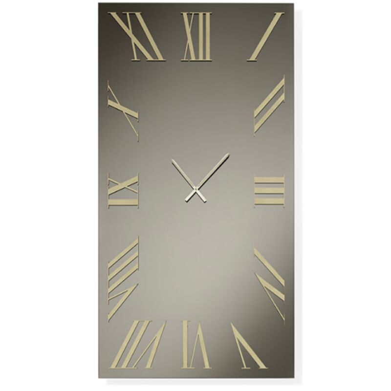 immagine 0 del prodotto orologio rettangolare verticale in cristallo bronzo 80x160 cm brandon