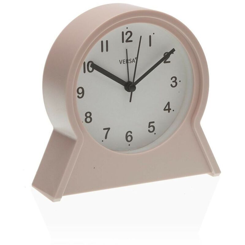 foto del prodotto orologio sveglia versa franki rosa plastica 4,4 x 14,5 x 13,7 cm