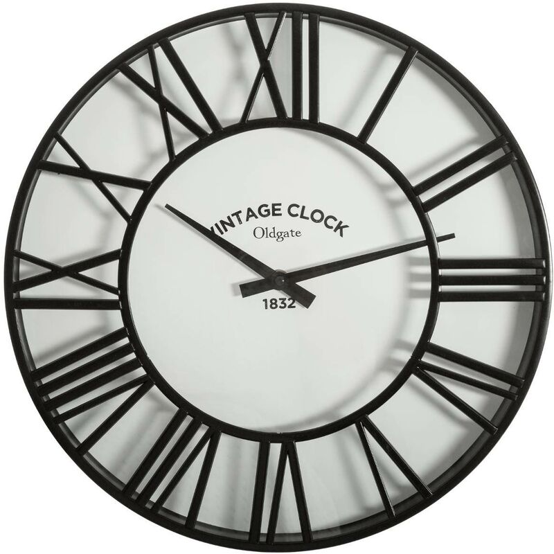 foto del prodotto orologio vintage nero d35cm atmosphera cr ateur d int rieur