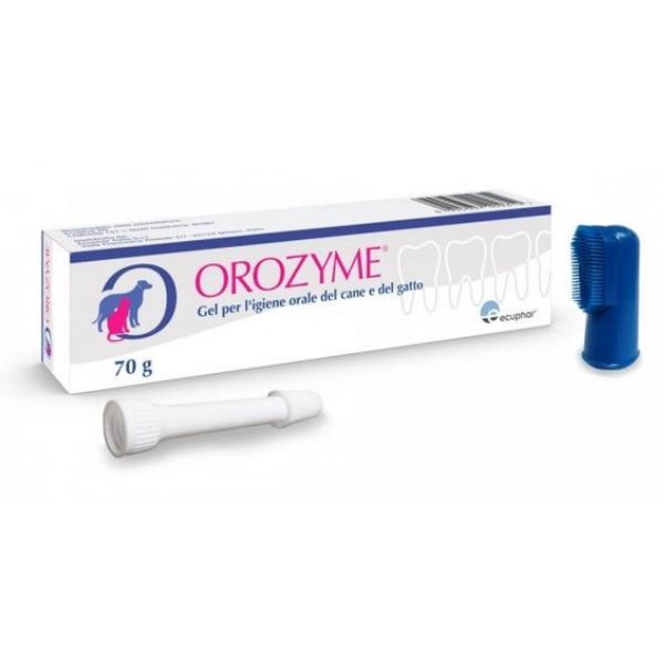 foto del prodotto orozyme gel orale ecuphar 70 gr 1 ordine scegli lo sconto bzr5 bzr20 200 punti fedelt 
