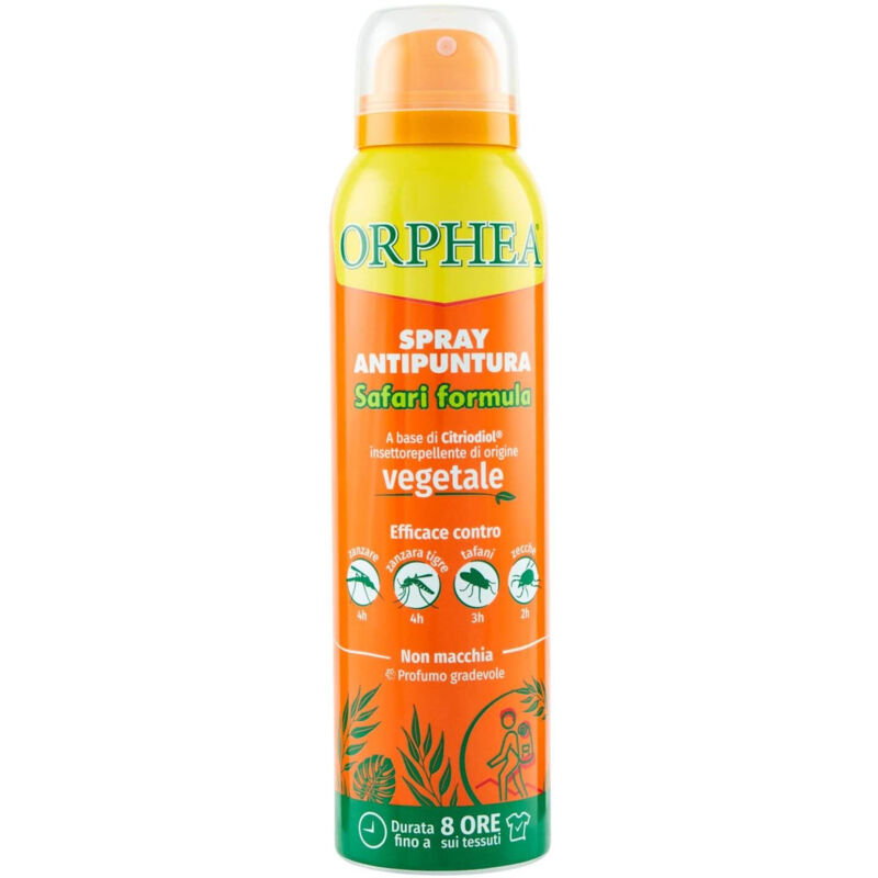 foto del prodotto orphea - repellente insetti safari formula spray vegetale ml 100