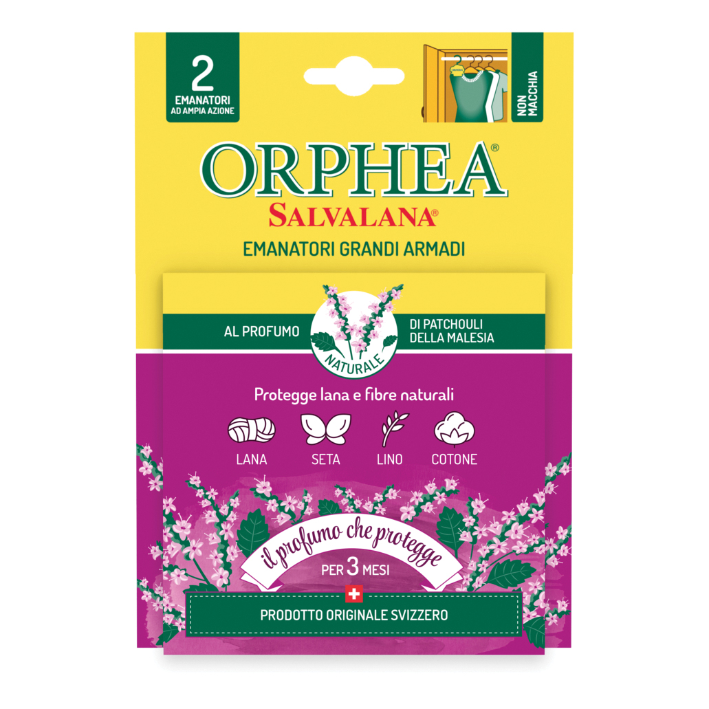 foto del prodotto orphea - salvalana - 2 emanatori grandi per armadio