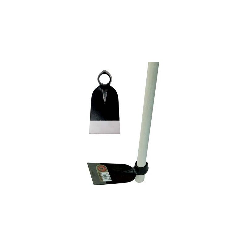 foto del prodotto orsatti zappa occhio tondo 016 manico acciaio forgiato faggio gr 600 mm 105x155 h.cm 130