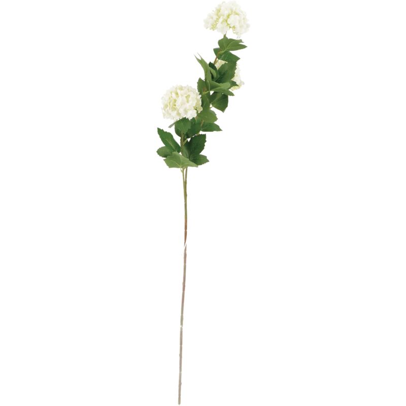 foto del prodotto ortensia decorativa 88cm bianca