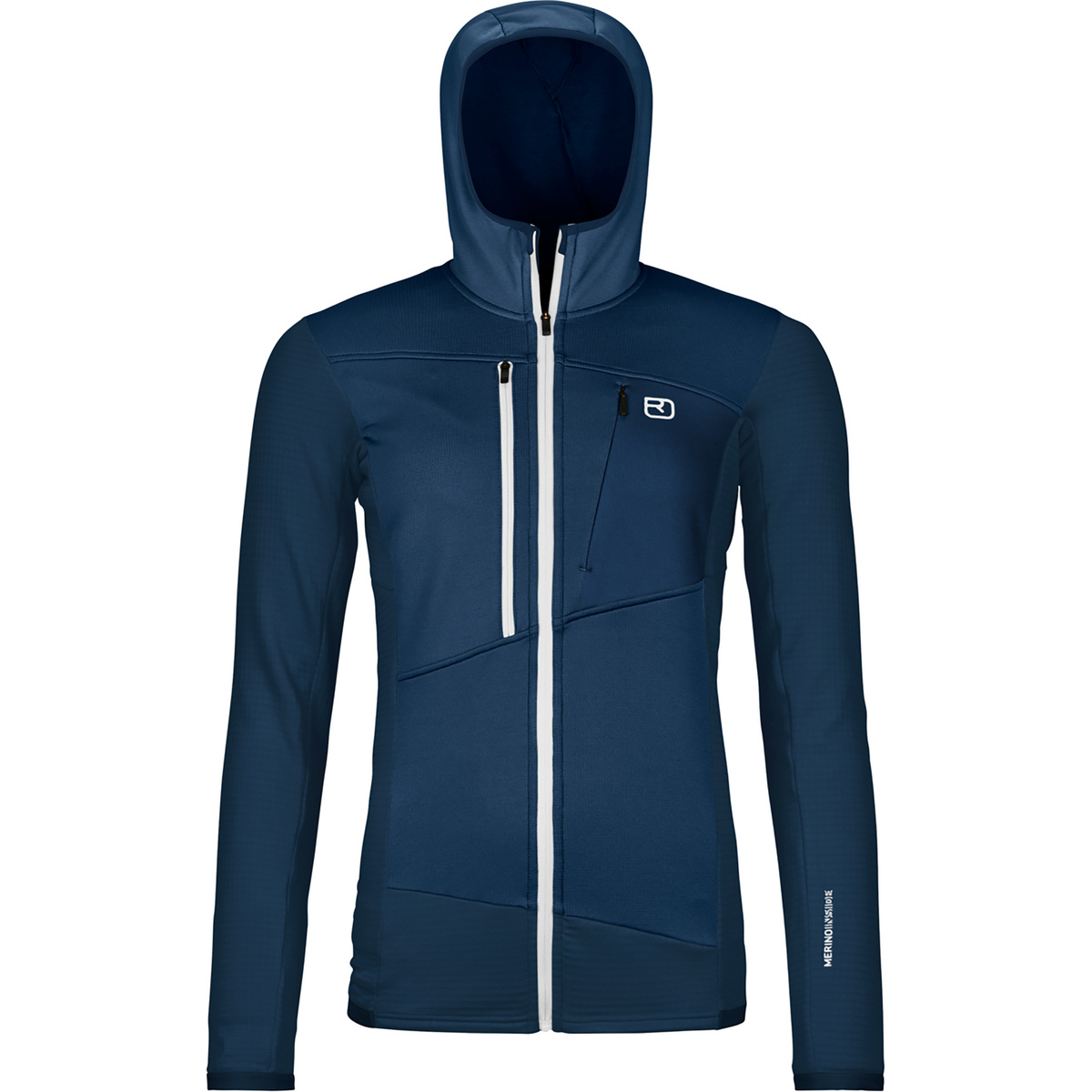foto del prodotto ortovox donna felpa fleece grid hoodie