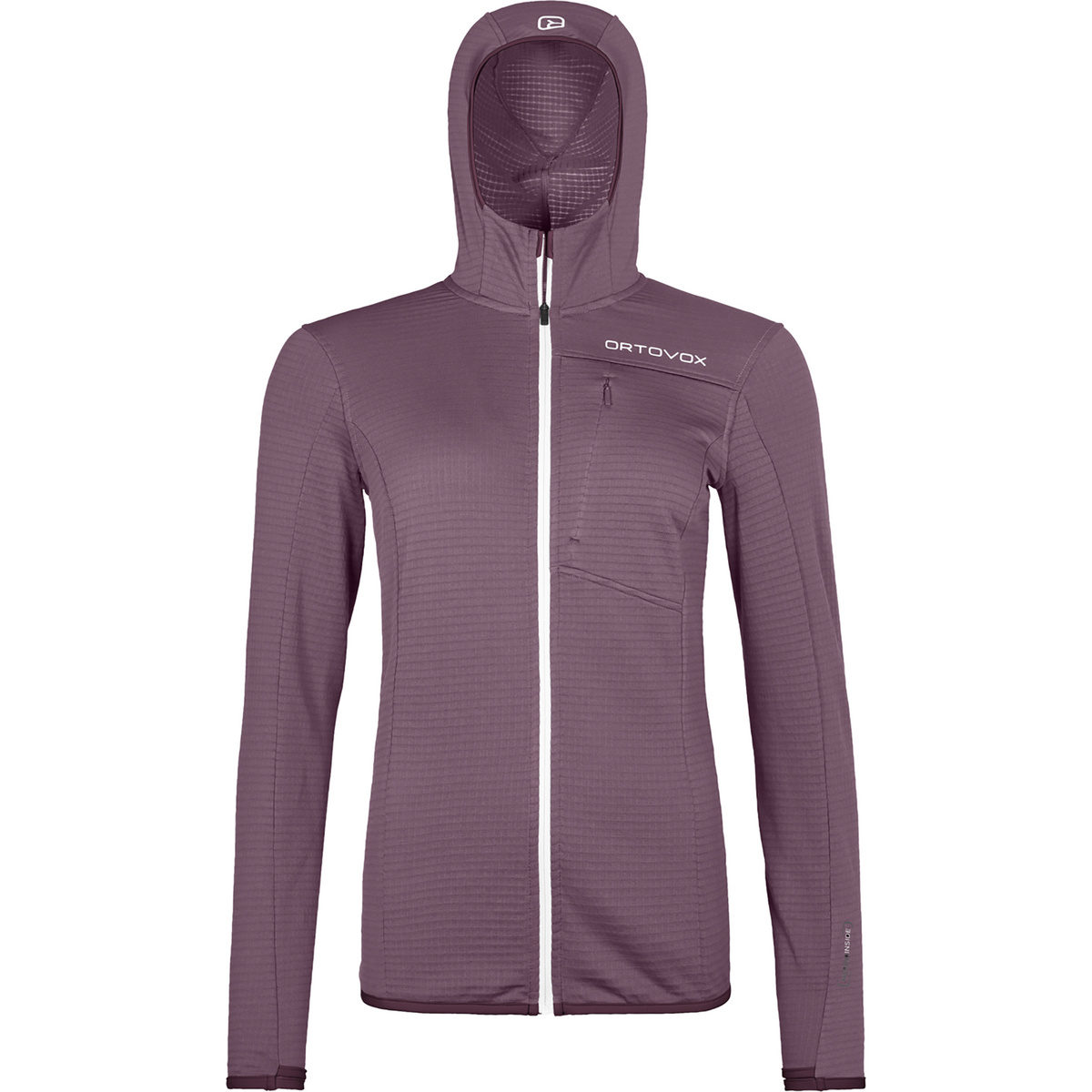 foto del prodotto ortovox donna giacca con cappuccio fleece light grid