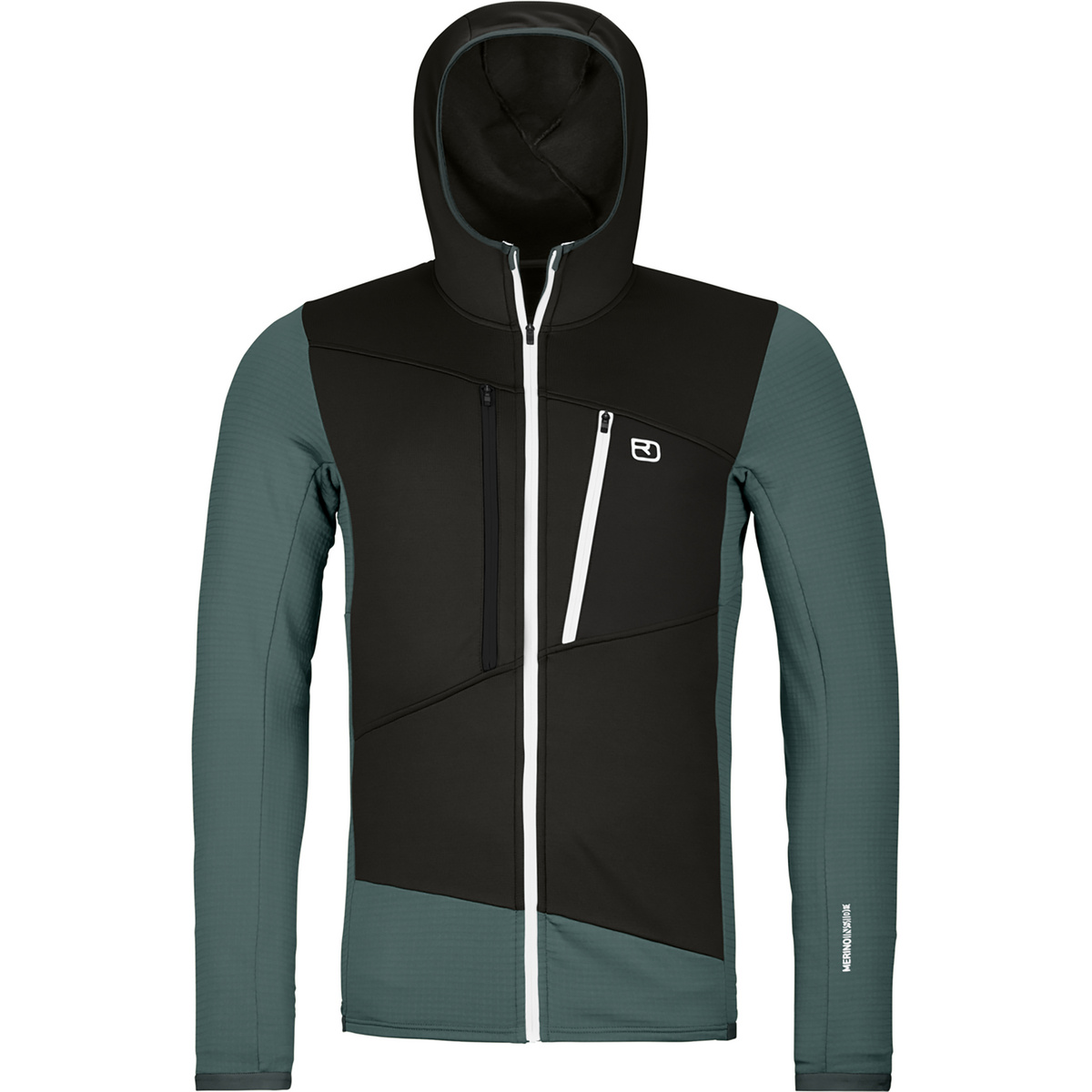 foto del prodotto ortovox uomo felpa fleece grid hoodie