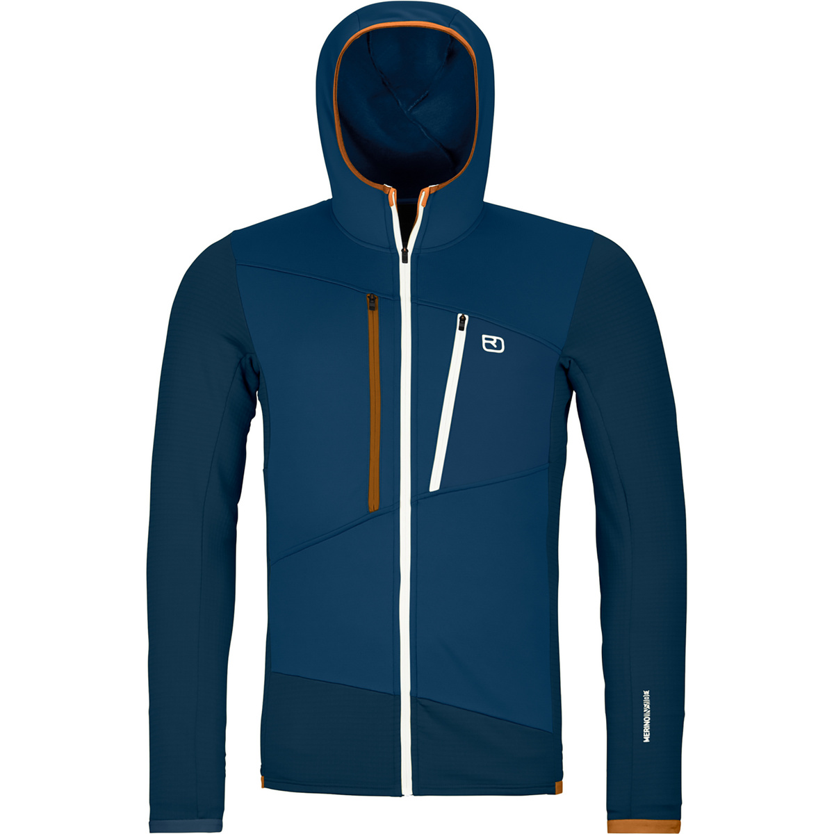 foto del prodotto ortovox uomo felpa fleece grid hoodie