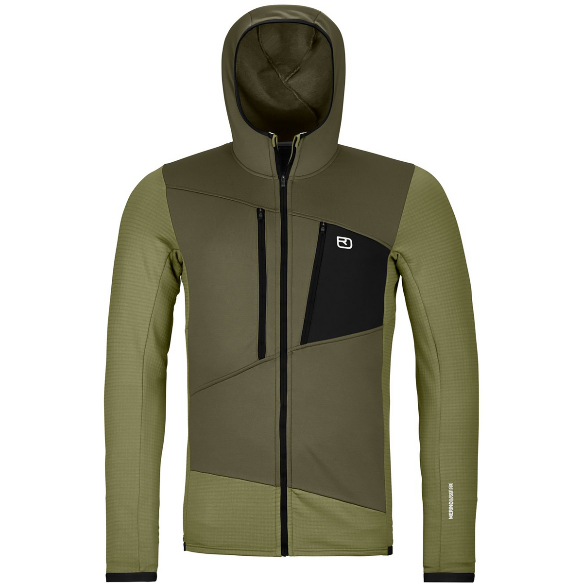 foto del prodotto ortovox uomo felpa fleece grid hoodie