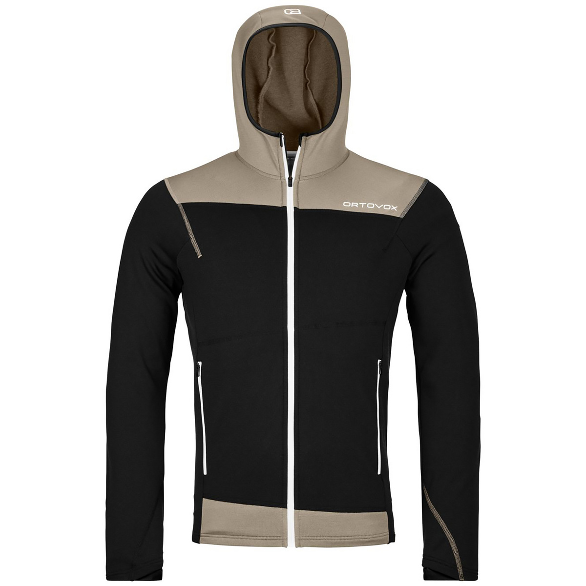foto del prodotto ortovox uomo felpa fleece light hoodie