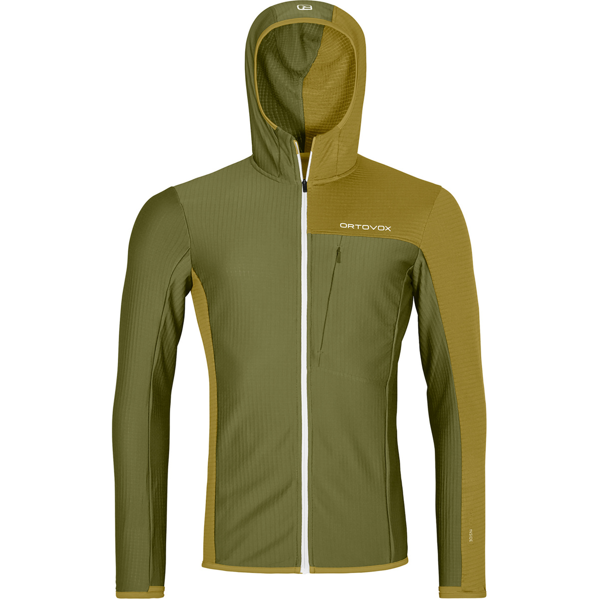 foto del prodotto ortovox uomo giacca con cappuccio fleece light grid