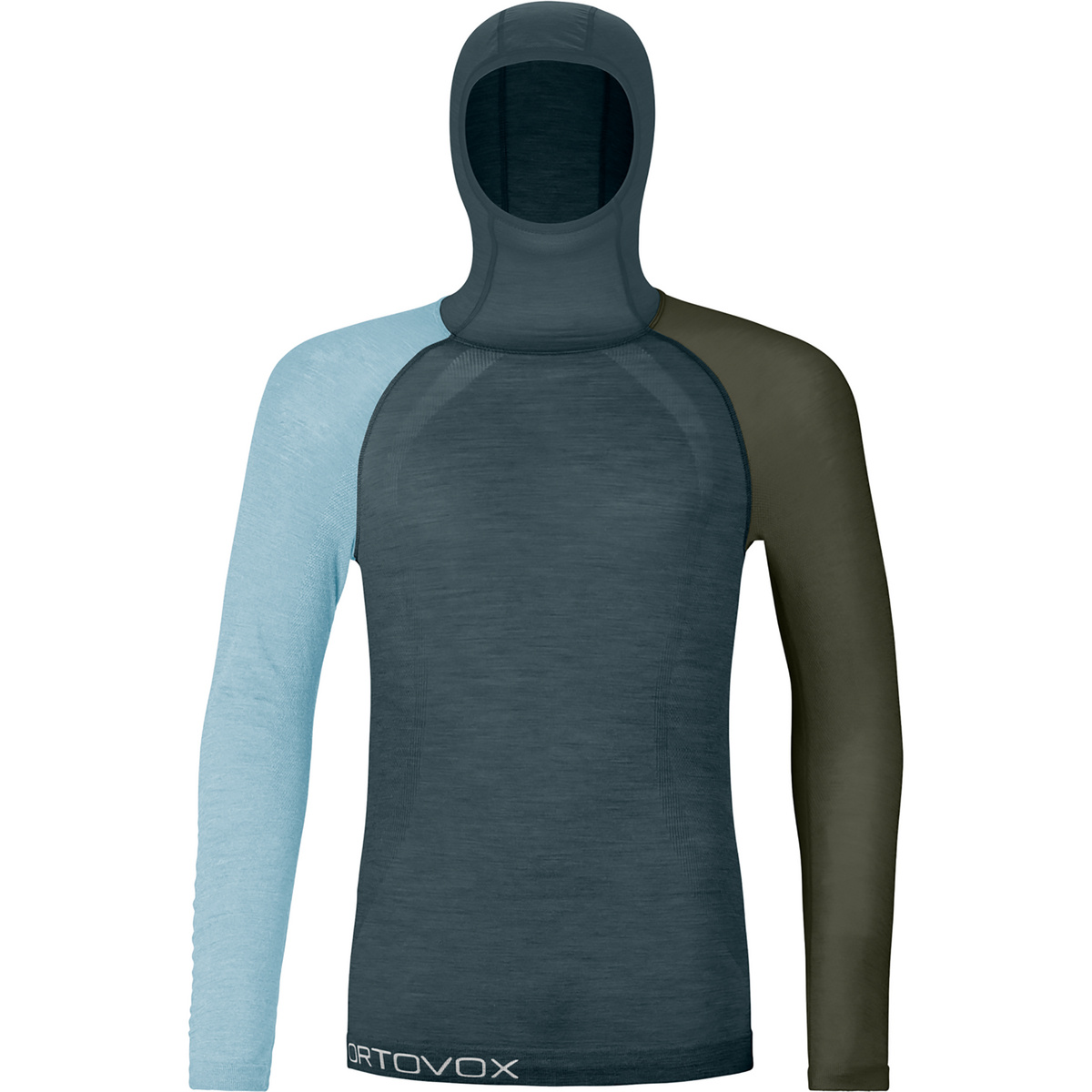 foto del prodotto ortovox uomo maglia a manica lunga con cappuccio 120 comp light