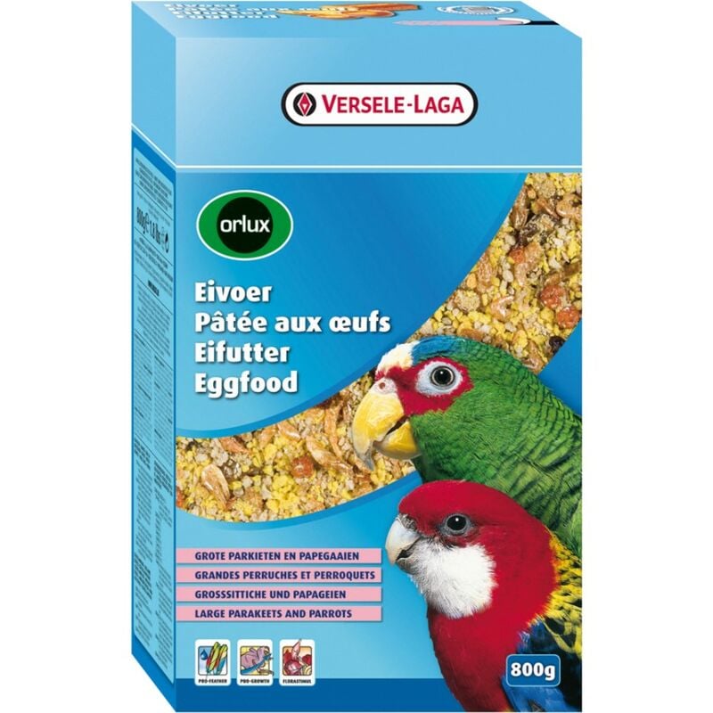 foto del prodotto orux polvegne ogg a secco parrocchetti e pappagalli 0,8 kg