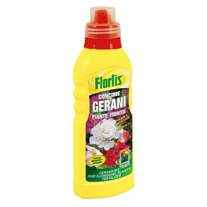 foto del prodotto orvital concime liquido geranei flortis nutrimento fioricultura formula potenziata 570 g