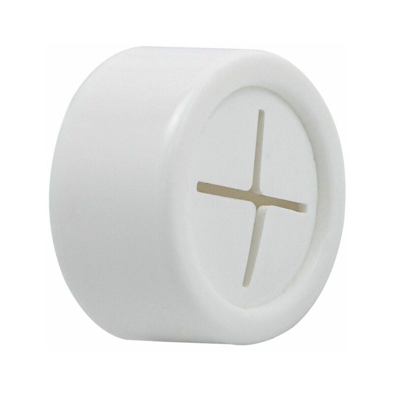 foto del prodotto oryx appendino adesivo cucina bianco 40 mm.