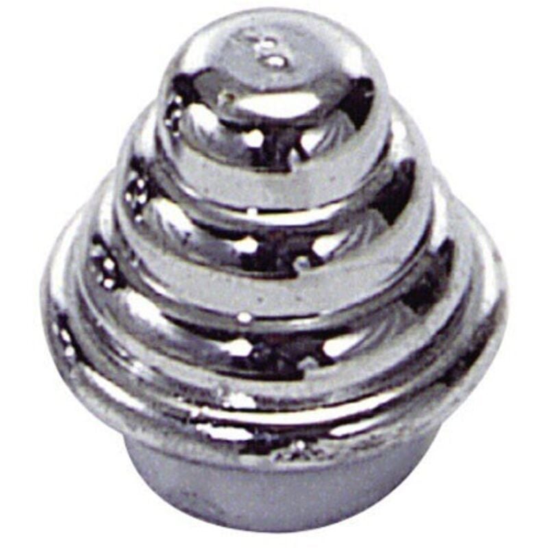 foto del prodotto oryx - estremità manubrio esterna da 12 mm cromata