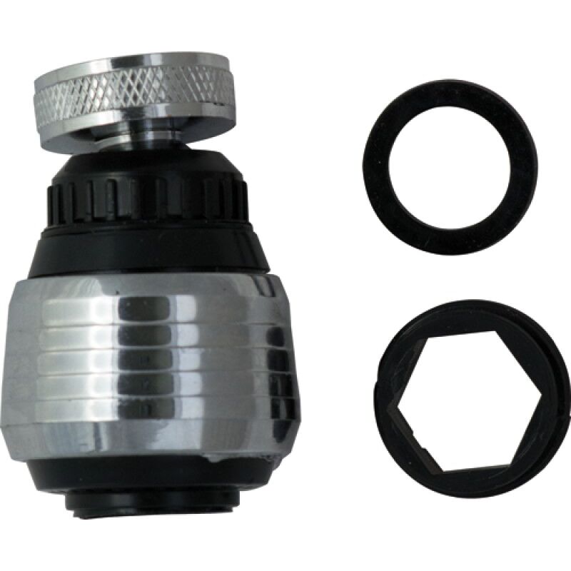 foto del prodotto oryx maurer 4070003 rompigetto rotula con adattatore maschio femmina, colore cromato