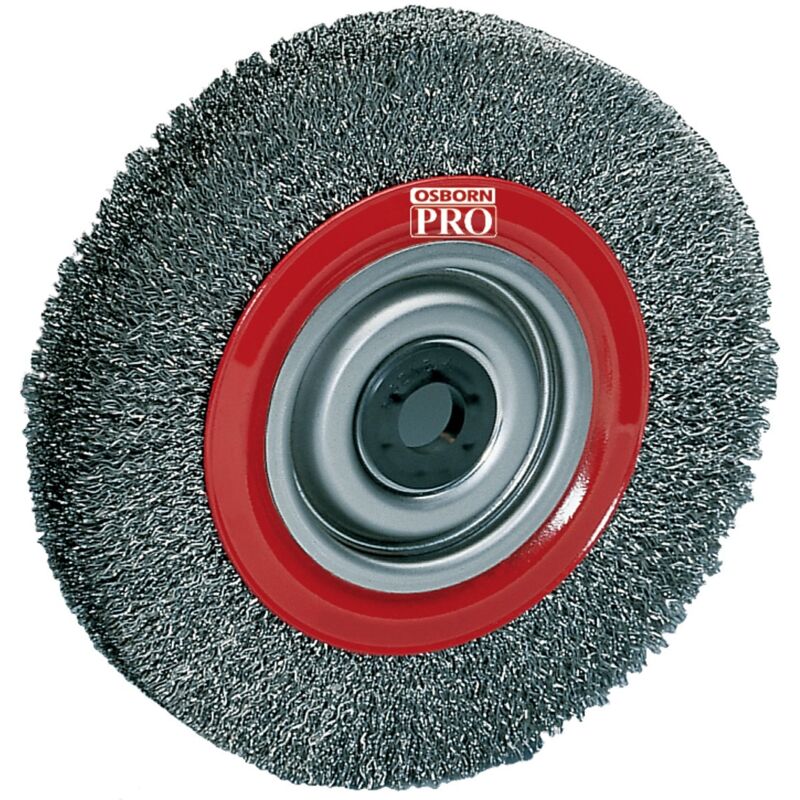 foto del prodotto osborn spazzola tonda d.125mm spessore filo 0,3mm sta 30mm 6000min 